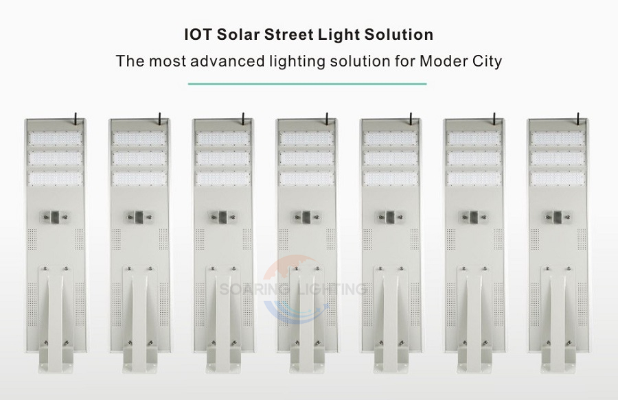 IoT Smart solar street light